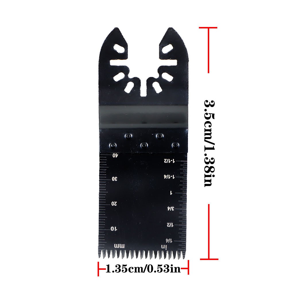 48 Pcs Metal Wood Oscillating Multitool Quick Release Saw Blades Kit Universal