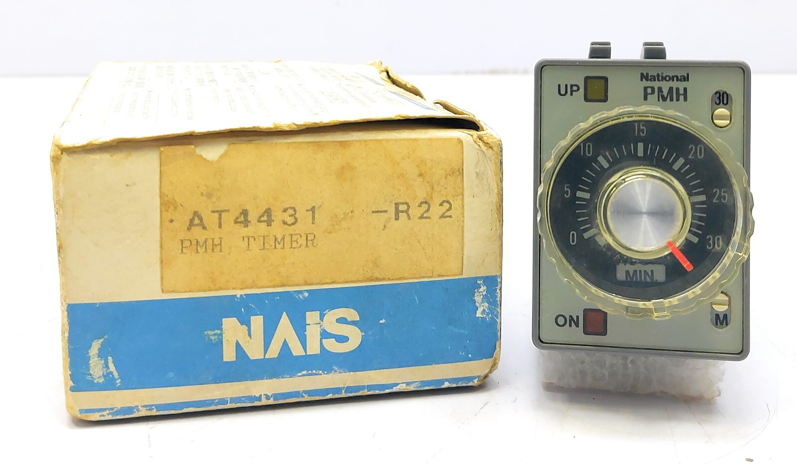Matsushita Electric National AT4 431-R22 PMH Timer Analog Relay 0-30MIN