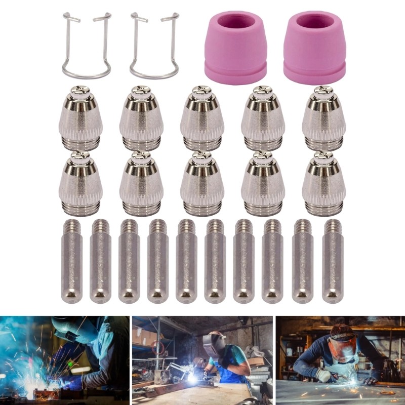 High Heating Conductivity Welding Nozzle Set Strong for Continuous Operation