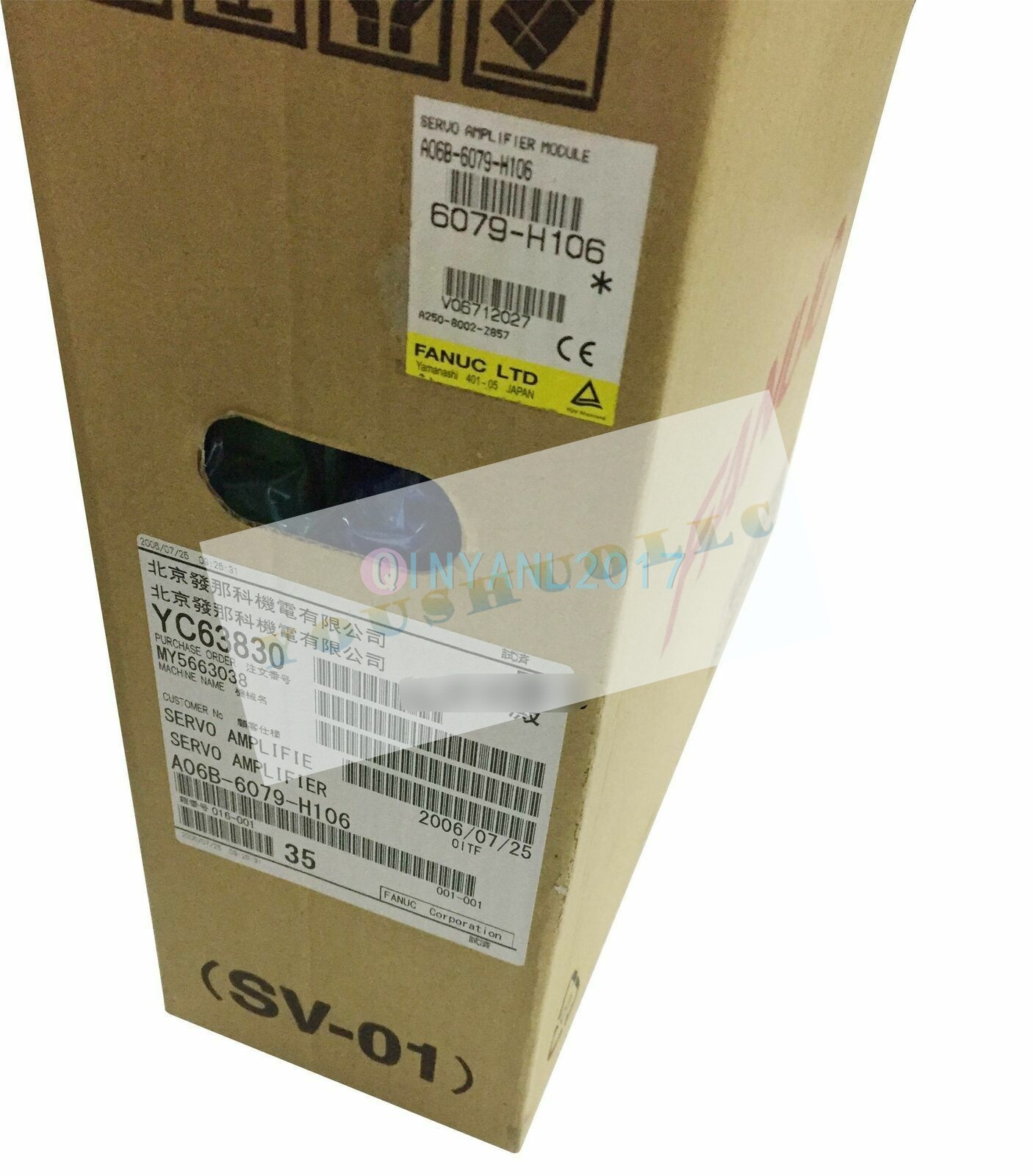 1PCS Fanuc Servo Drive A06B-6079-H106 NEW