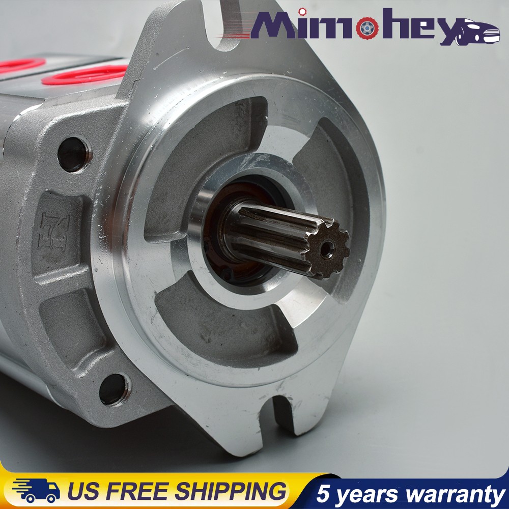 PGP51088G3LP Fits AGT Hydraulic Pump Two-Section for Skid Steer Loader KTT23 New