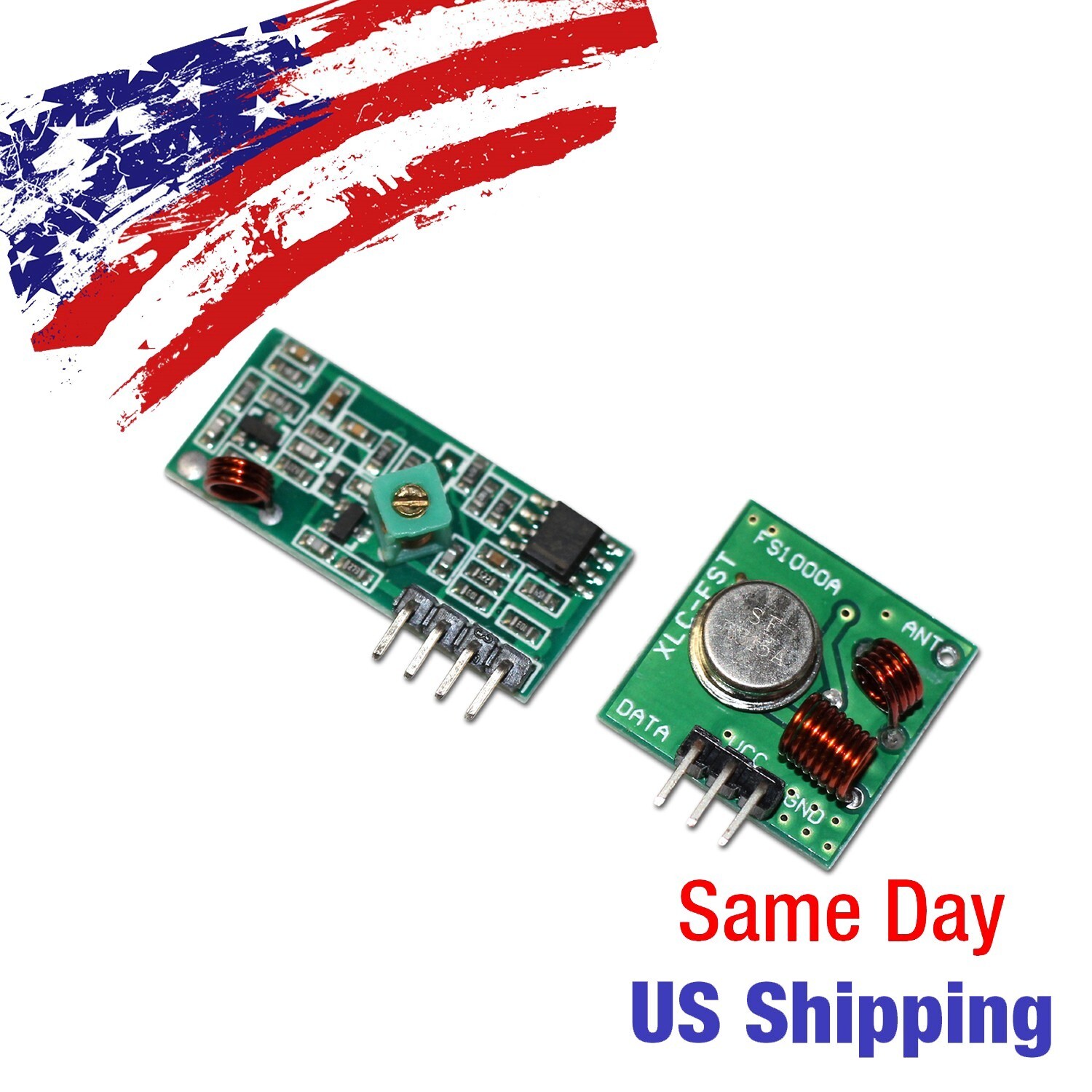 315Mhz RF Wireless Transmitter and Receiver Set Pair US SHIP TODAY!