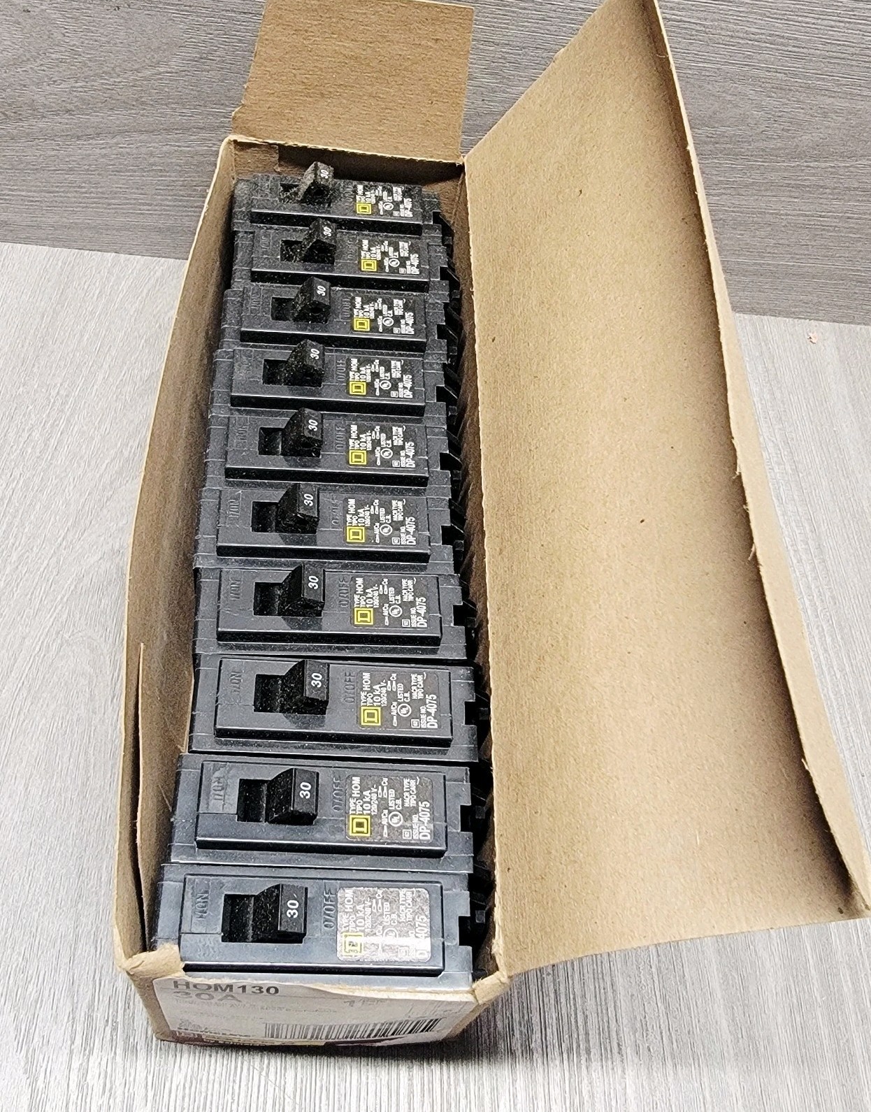 HOM130 Square D 30A 240V Circuit Breaker 10 Pack