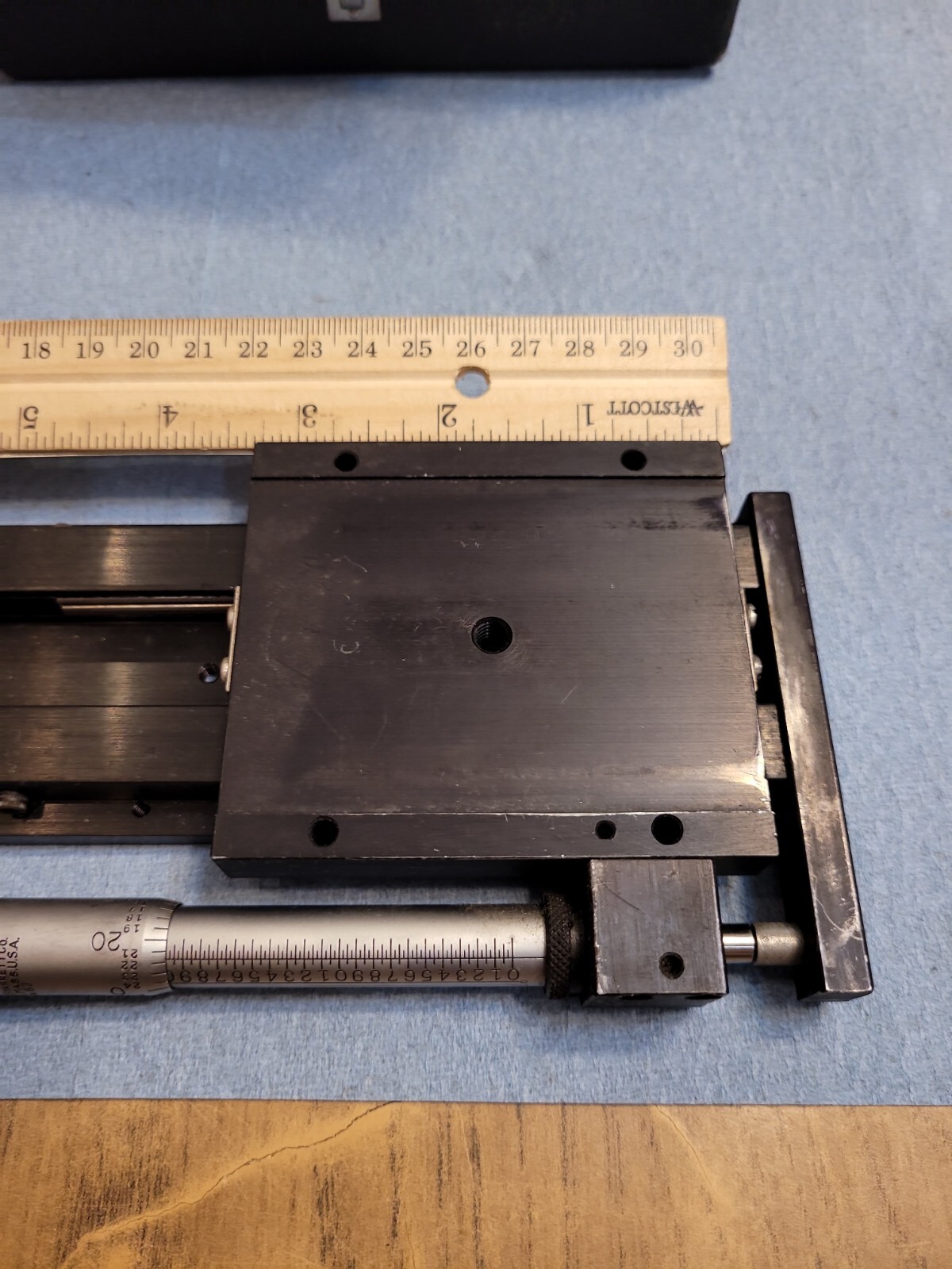 Ardel Kinamatic Starret Precision Micrometer Stage 2.000″ of RANGE