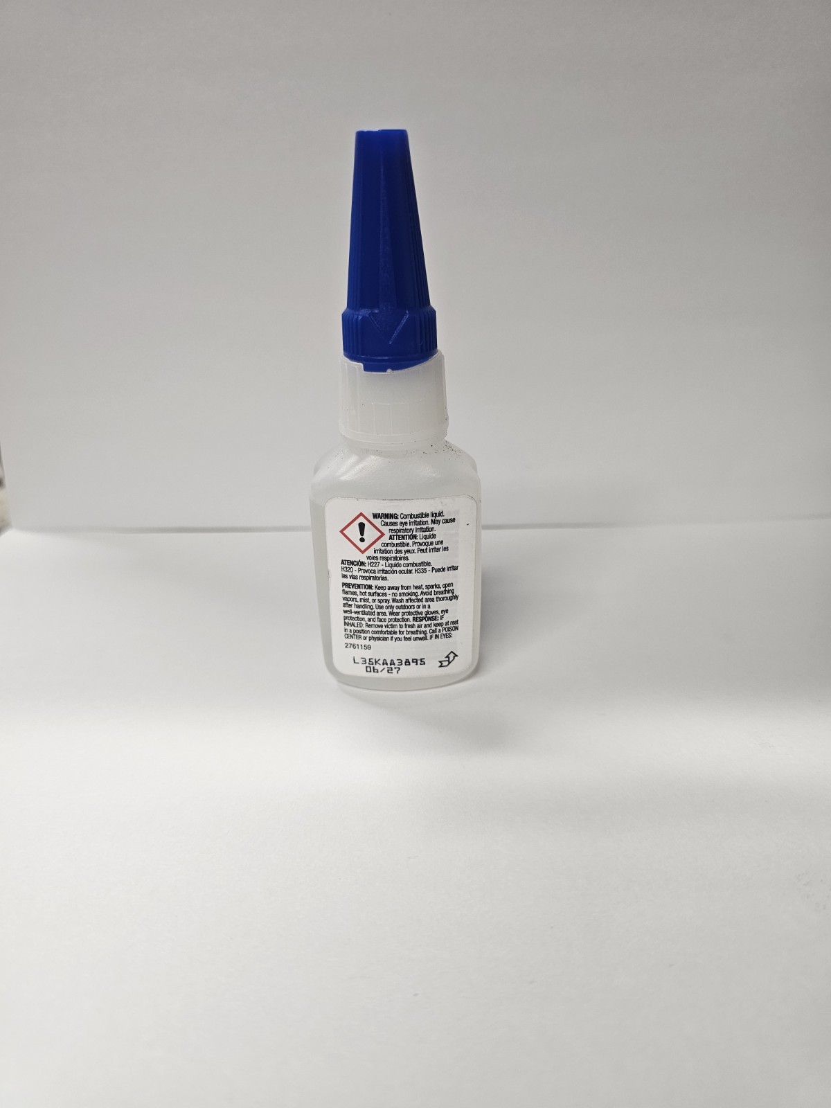 Loctite 495 Super Bonder Instant Adhesive (135467), Clear, 1 oz., Exp. 02/2026