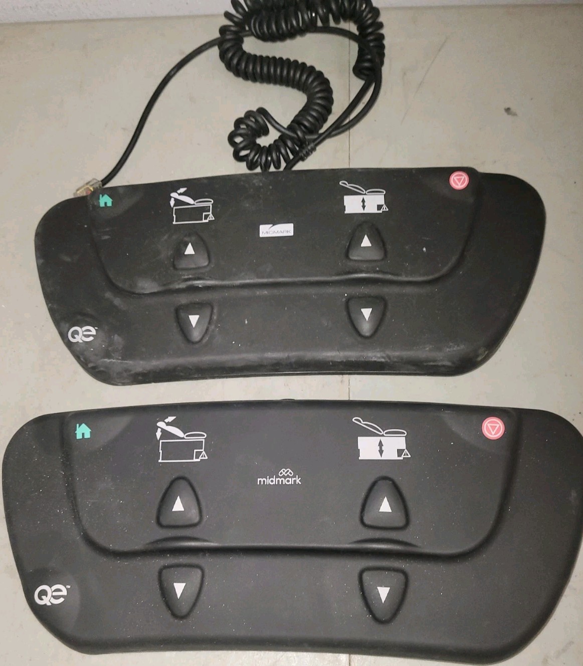 Lot Of 2 Midmark EXAM,Wireless Foot Control, One Wireless & 1 Wired