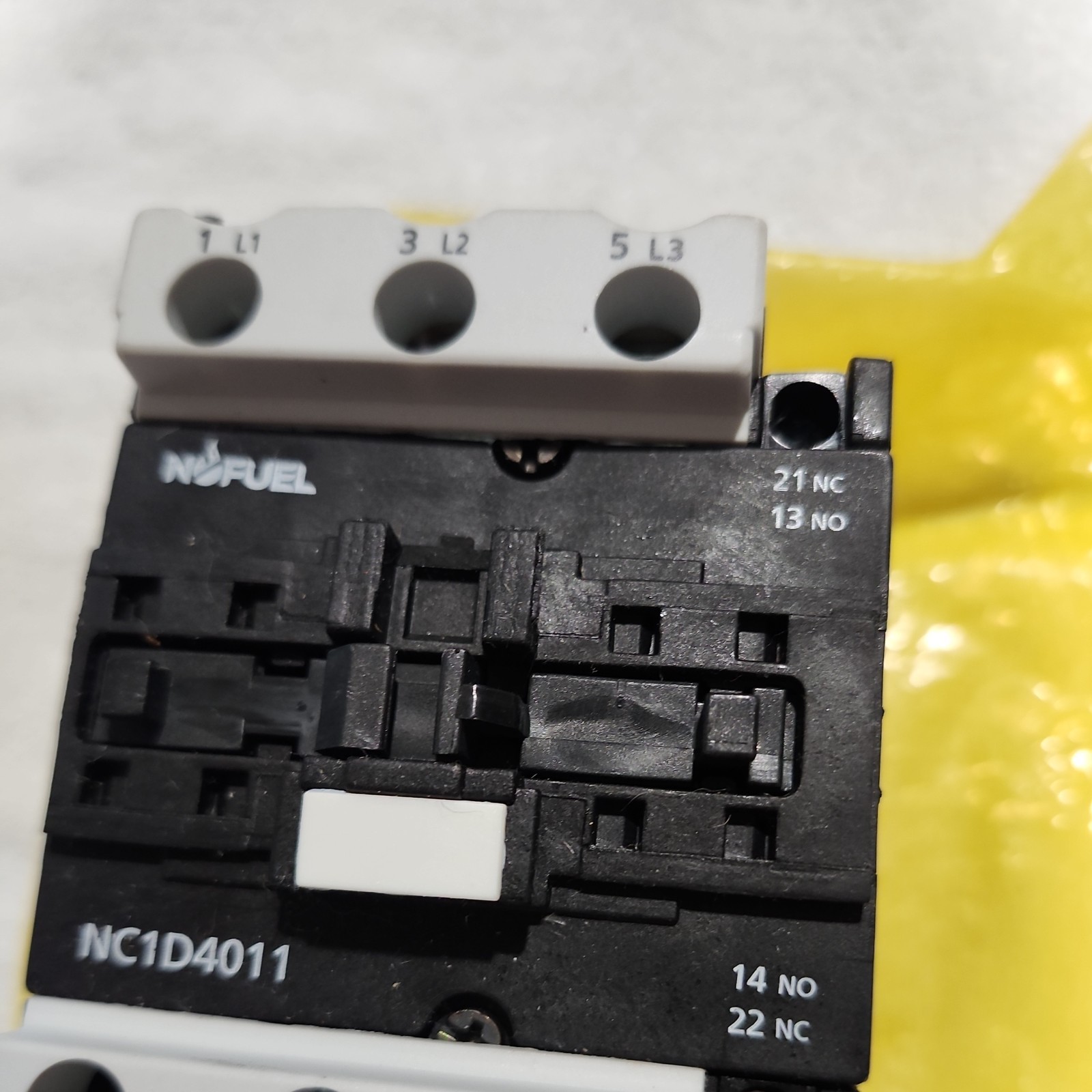 NOFUEL NC1 D40 11 F7 Contactor NC1D4011 Replaces LC1-D4011-F7 120V Coil