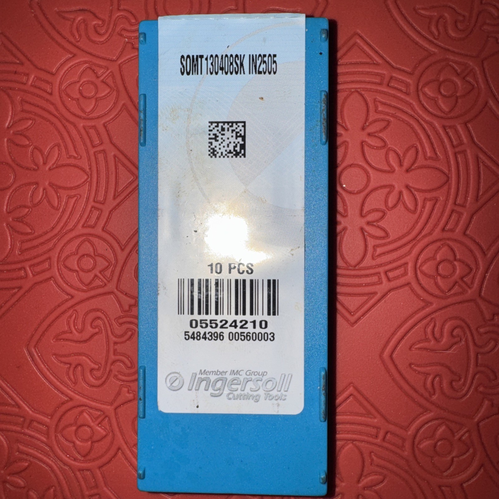 Ingersoll Insert SOMT 130408SK IN2505 **9PCS** (V01)