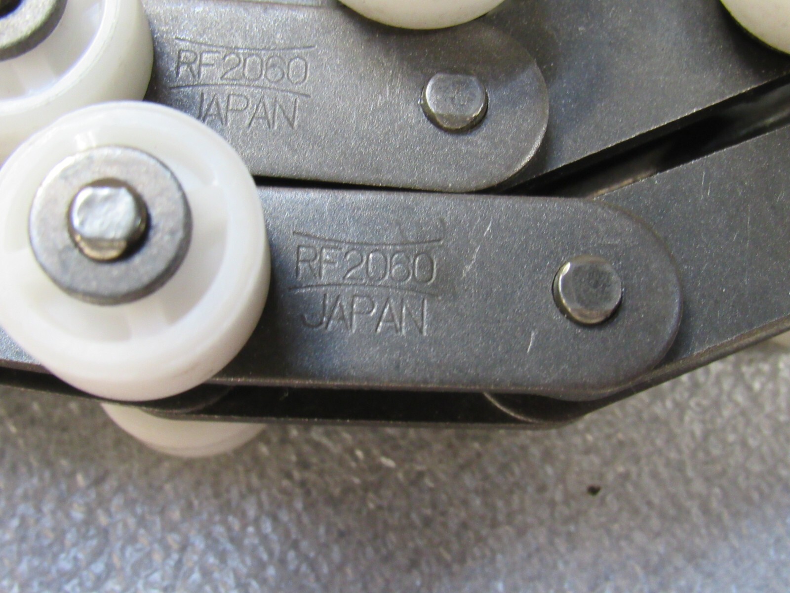 NEW NO NAME SIDE ROLLER CHAIN RF2060 CRF2060-S 10′ FT W/ ROLLERS