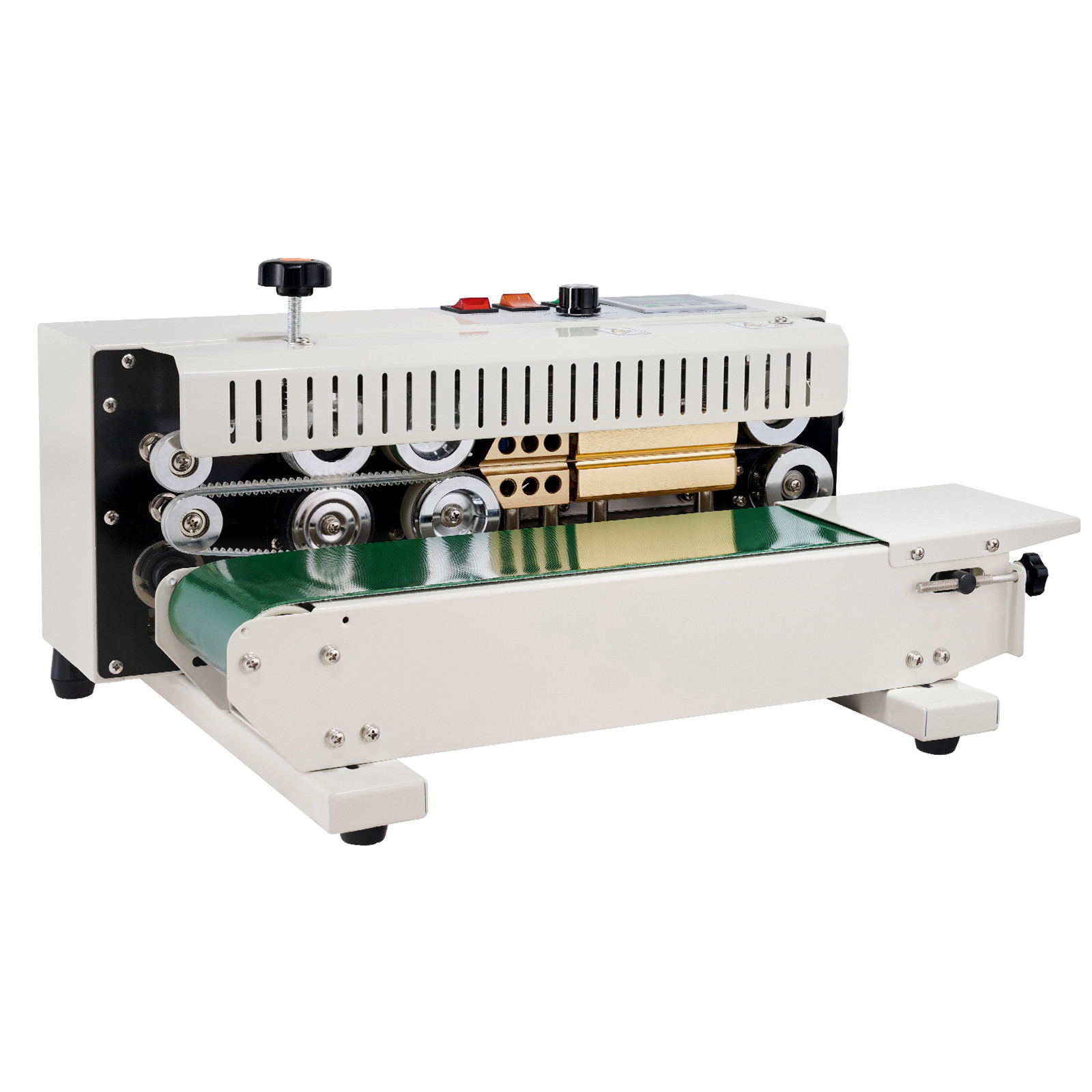 VEVOR Continuous Bag Band Sealing Machine Horizontal Band Sealer Carbon Steel