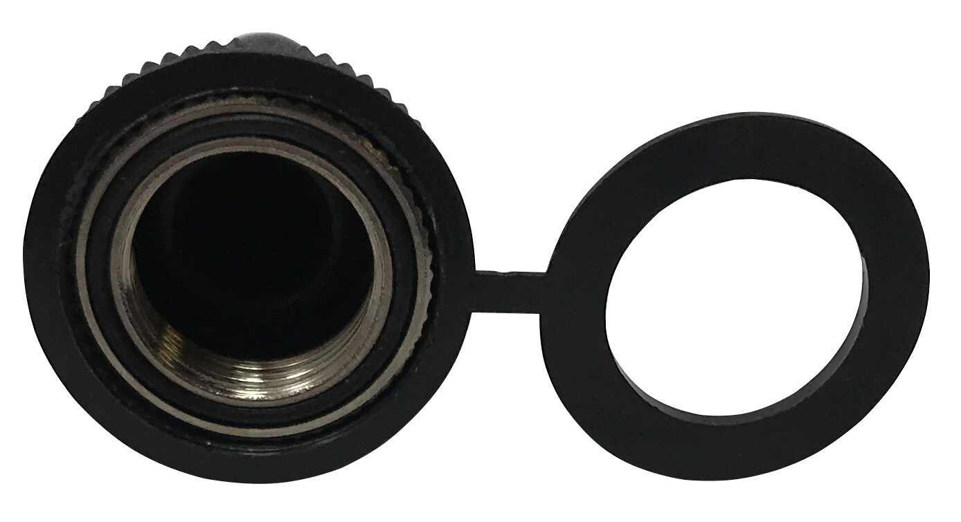 10 Pack Black Rubber Threaded Splash Proof/Dust Resistant Toggle Switch Cover UK