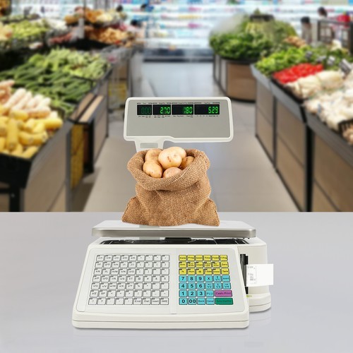 Electronic Label Computing Printing Scale Thermal Printer Price Scale 0.2-30kg