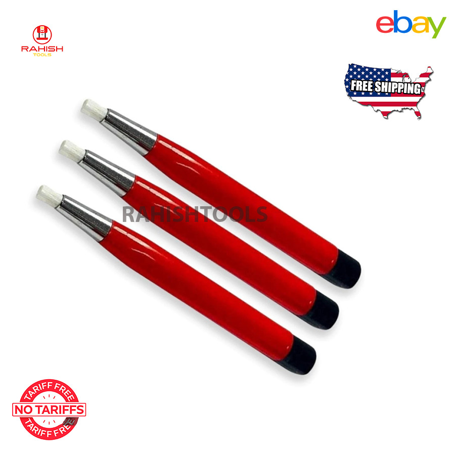 3 Fiber Glass Scratch Brush Pencil Clean Remove Rust Dirt Jewelry Watch TOOLS