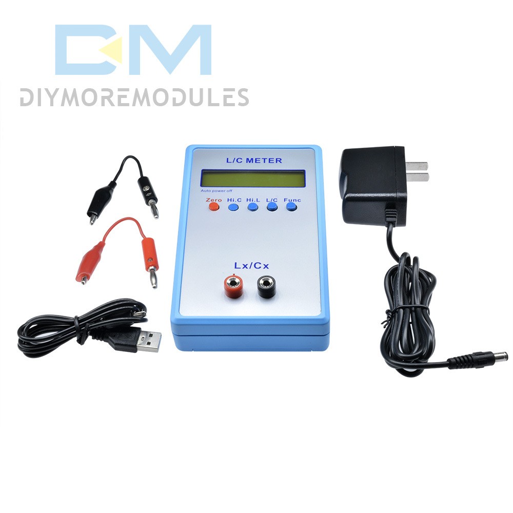 High Precision L/C Inductance Inductor Capacitance Multimeter Meter LC200A Tool