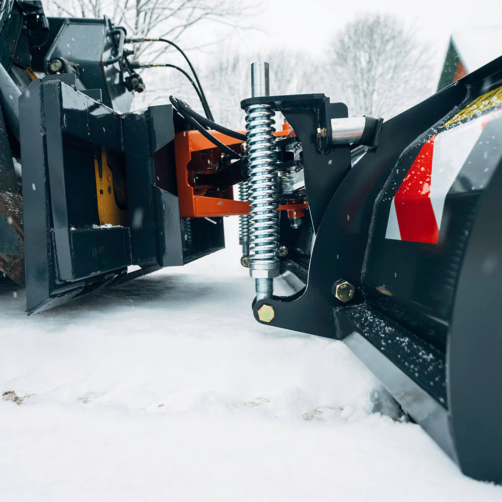 Titan Attachments 79″ Hydraulic Skid Steer Dozer Blade, SSQA