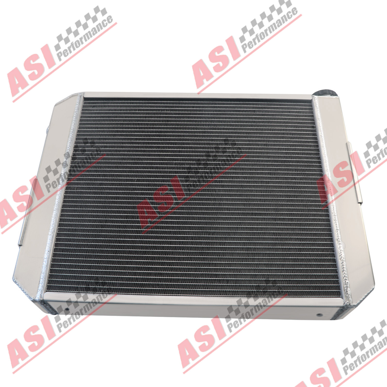 4Row Radiator For Hyster Yale Forklift H45-65XM 2.6L Perkins 2.4L Isuzu GM 3.0L