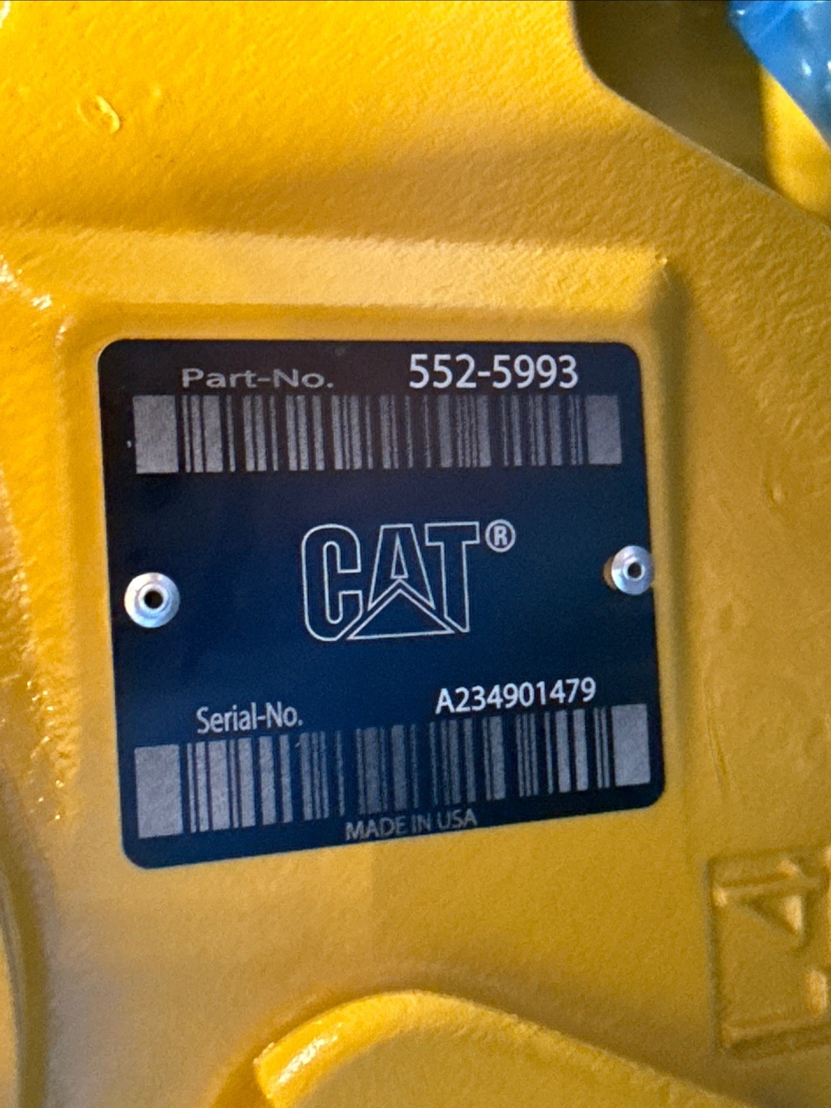 Genuine OEM Caterpillar 552-5993 PUMP GP-PS For D6XE D6 Track Type Tractor New