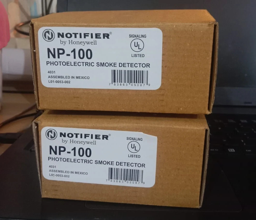 SET OF FIFTY (50) Notifier NP-100 Photoelectric Smoke Detector NP 100