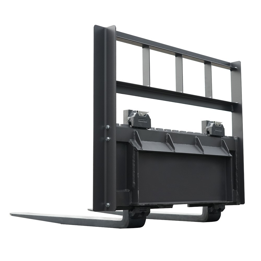 HUAYEE Pallet Fork And Cargo Fork Suitable For Skid Steer Loader Attachments