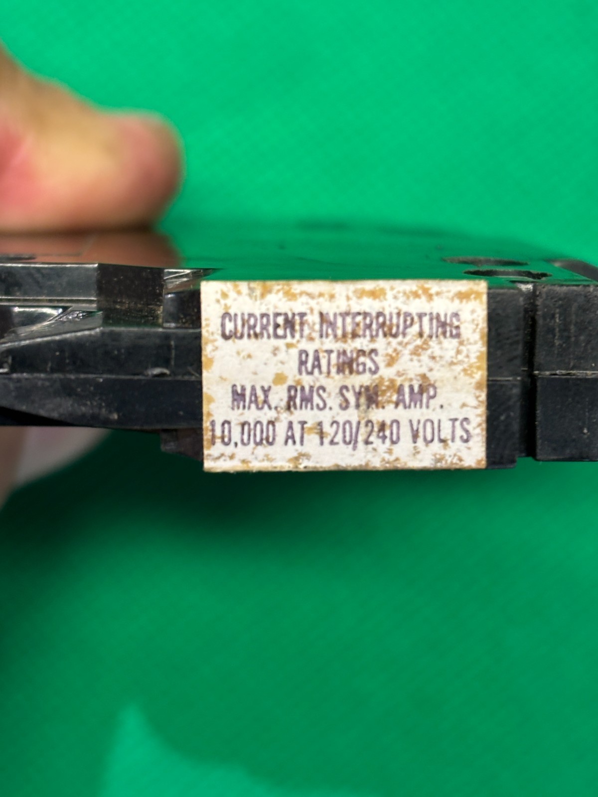 Federal Pacific Breakers (USED) working when removed from service