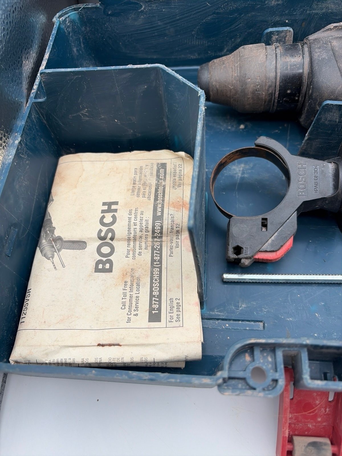 Bosch 11255VSR Bulldog Xtreme SDS-Plus Rotary Hammer Drill Corded w/Case