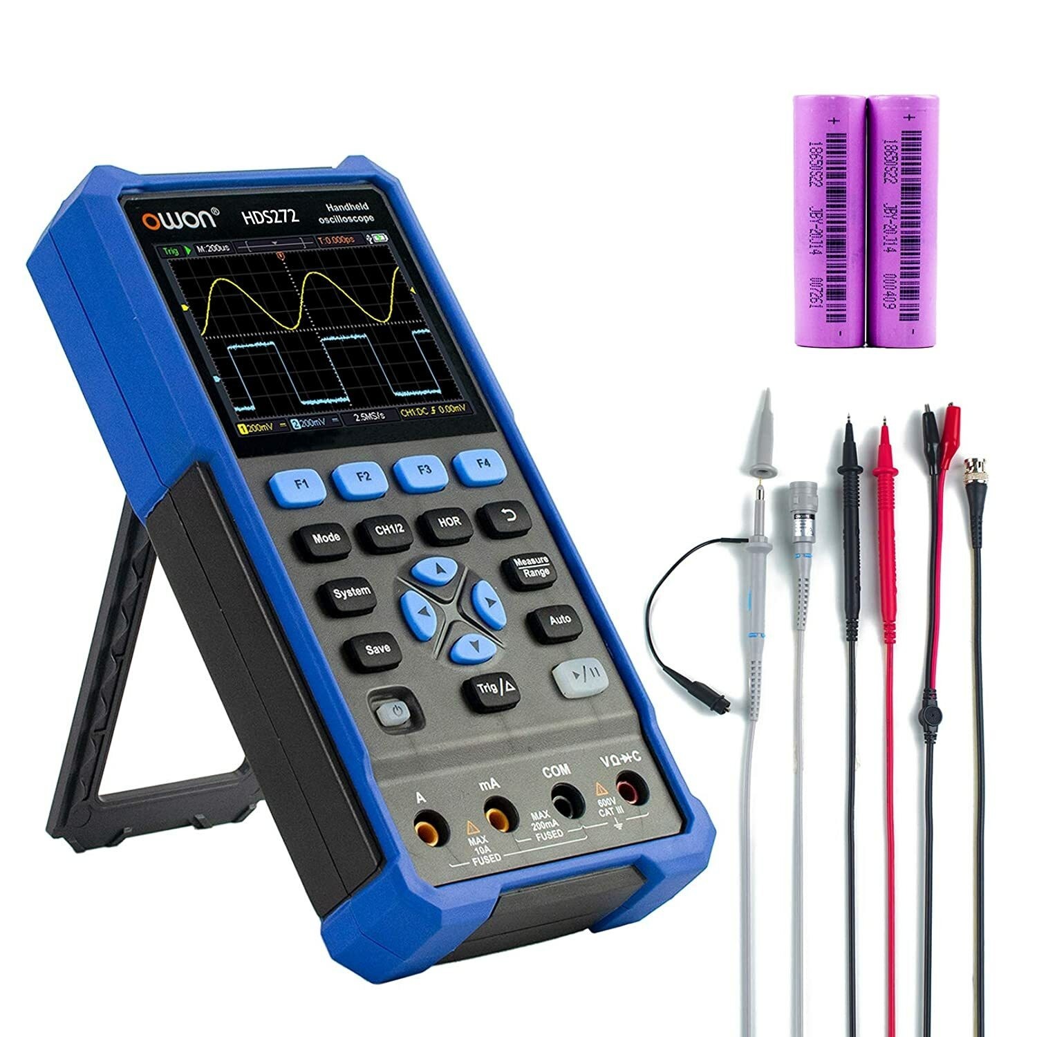 OWON HDS272 2IN1 Digital Oscilloscope 70MHz 250MSa/s Multimeter