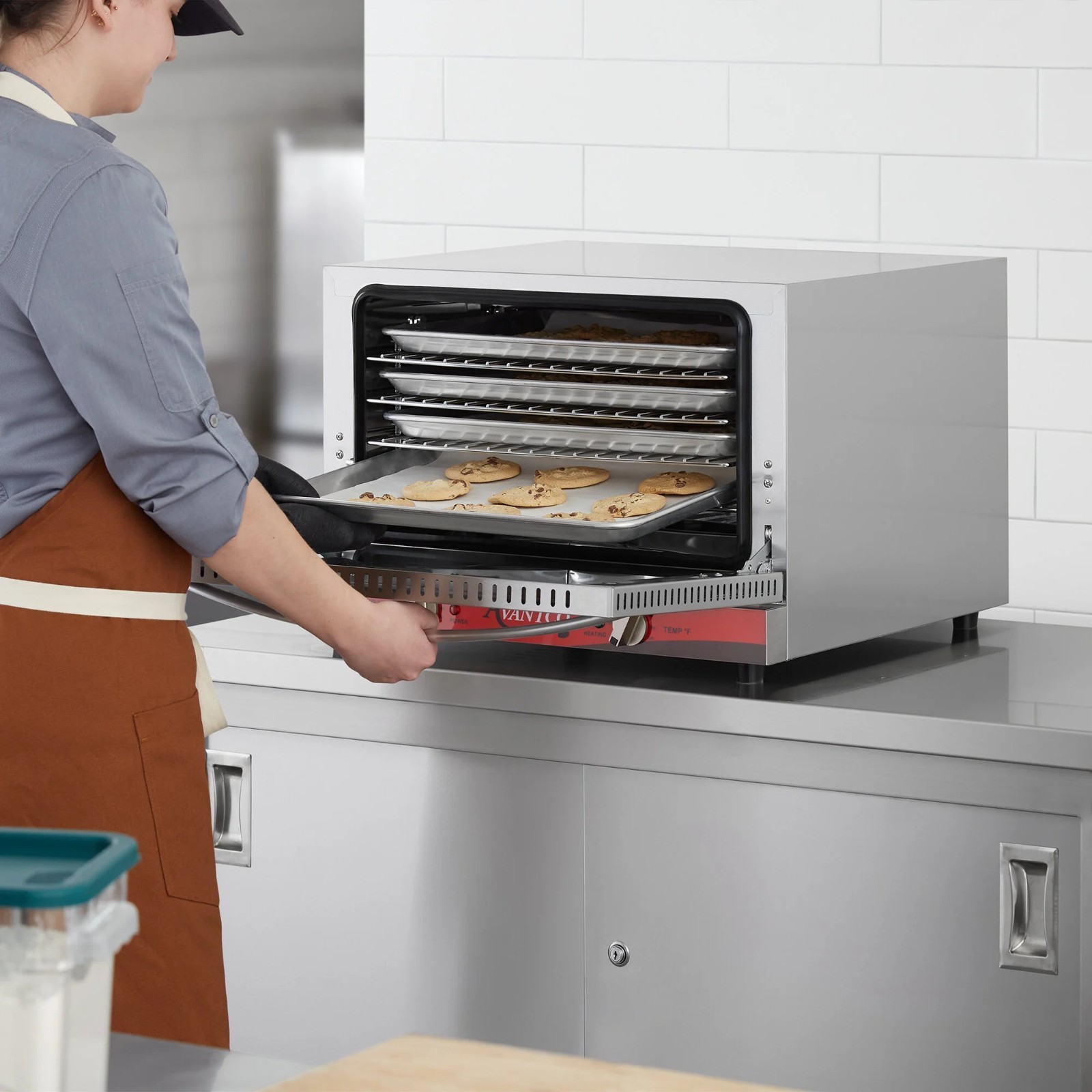Avantco CO-16 Half Size Countertop Convection Oven 1.5 Cu Ft Commercial 120V New