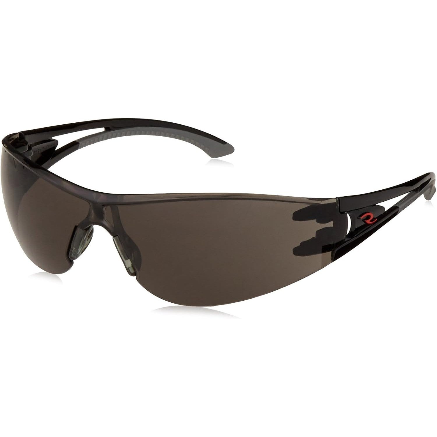 Radians Optima Safety Glasses Black Frame and Smoke Lens