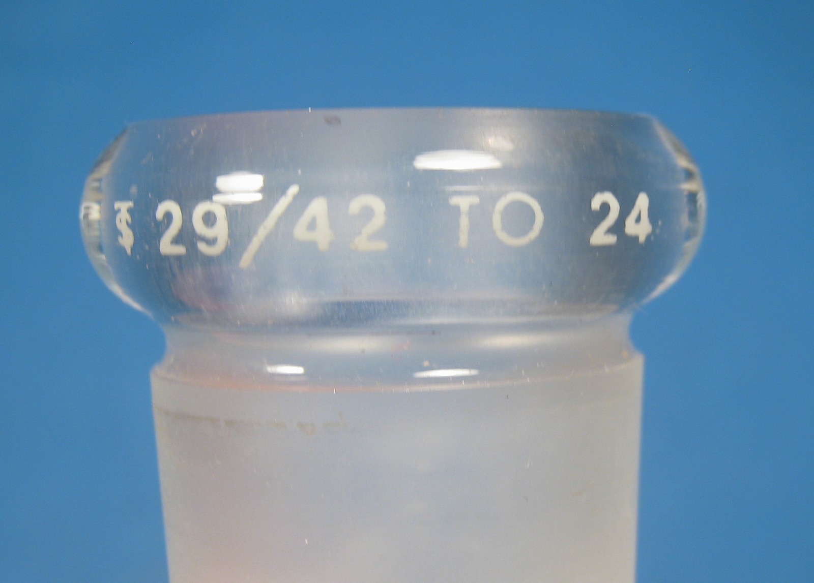 PYREX BUSHING REDUCING ADAPTER 29/42 TO 24 FREE SHIPPING 4