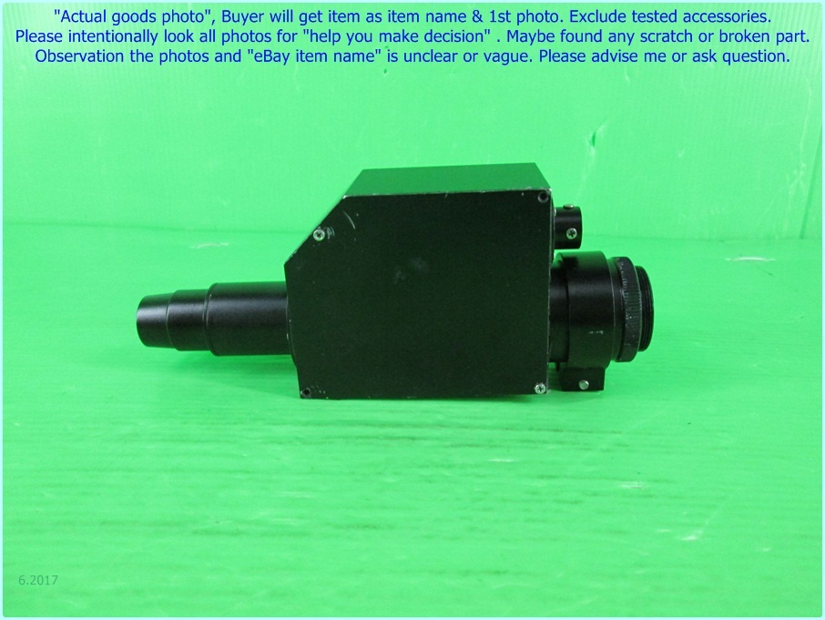 Machine vision Lens 16.79mm. C-Mount as photo, sn:xxx, Unknow brand.