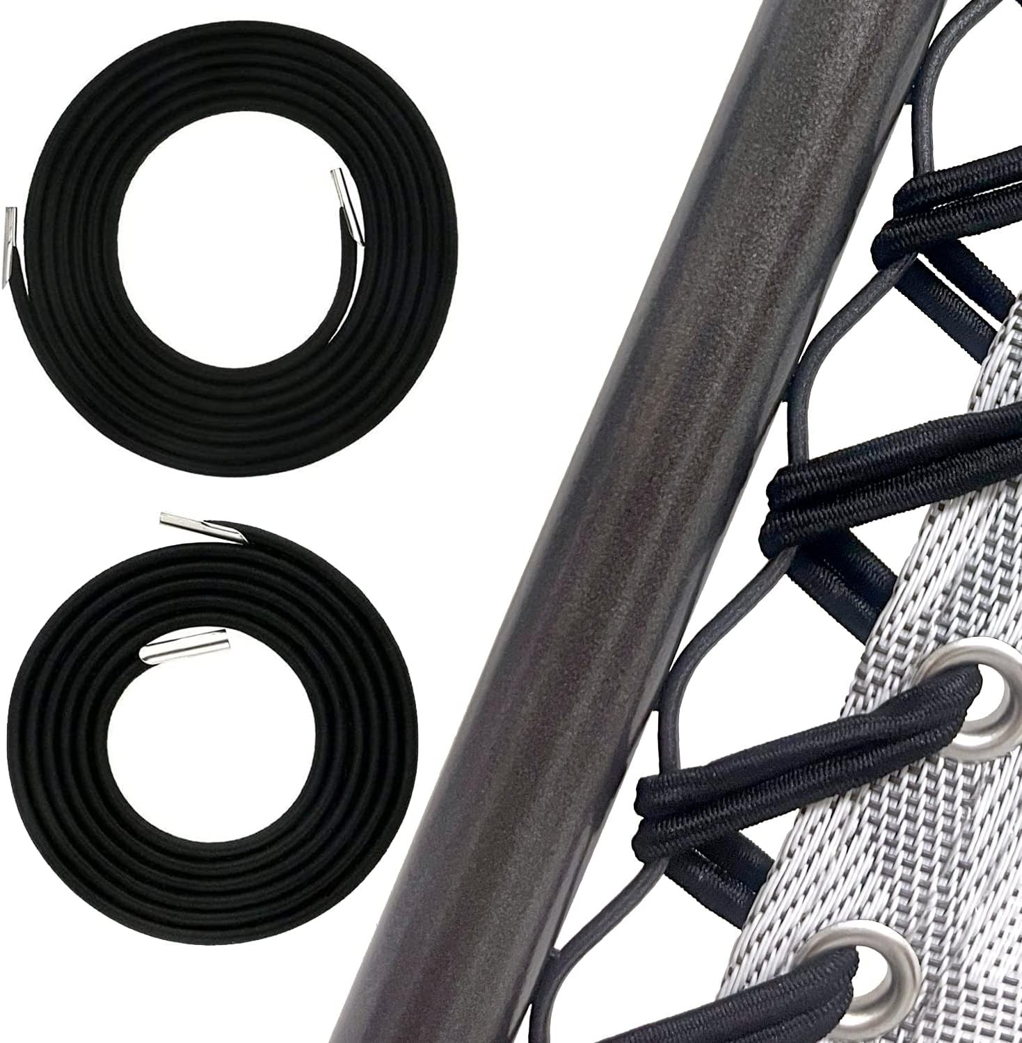 Zero Gravity Chair Replacement Cord, 4 Pcs Durable Bungee Elastic Laces Replace