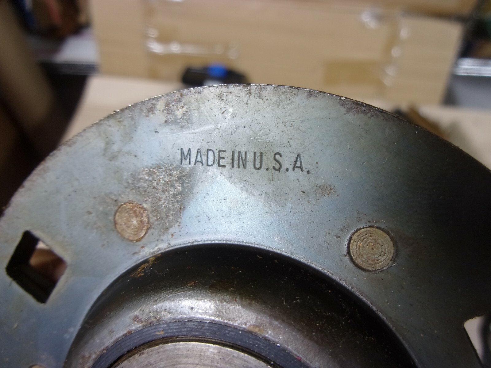 AG-1014-J Planter Grain Drill Disc Disk 7/8″ Pressed Steel 3-Bolt Flange Bearing
