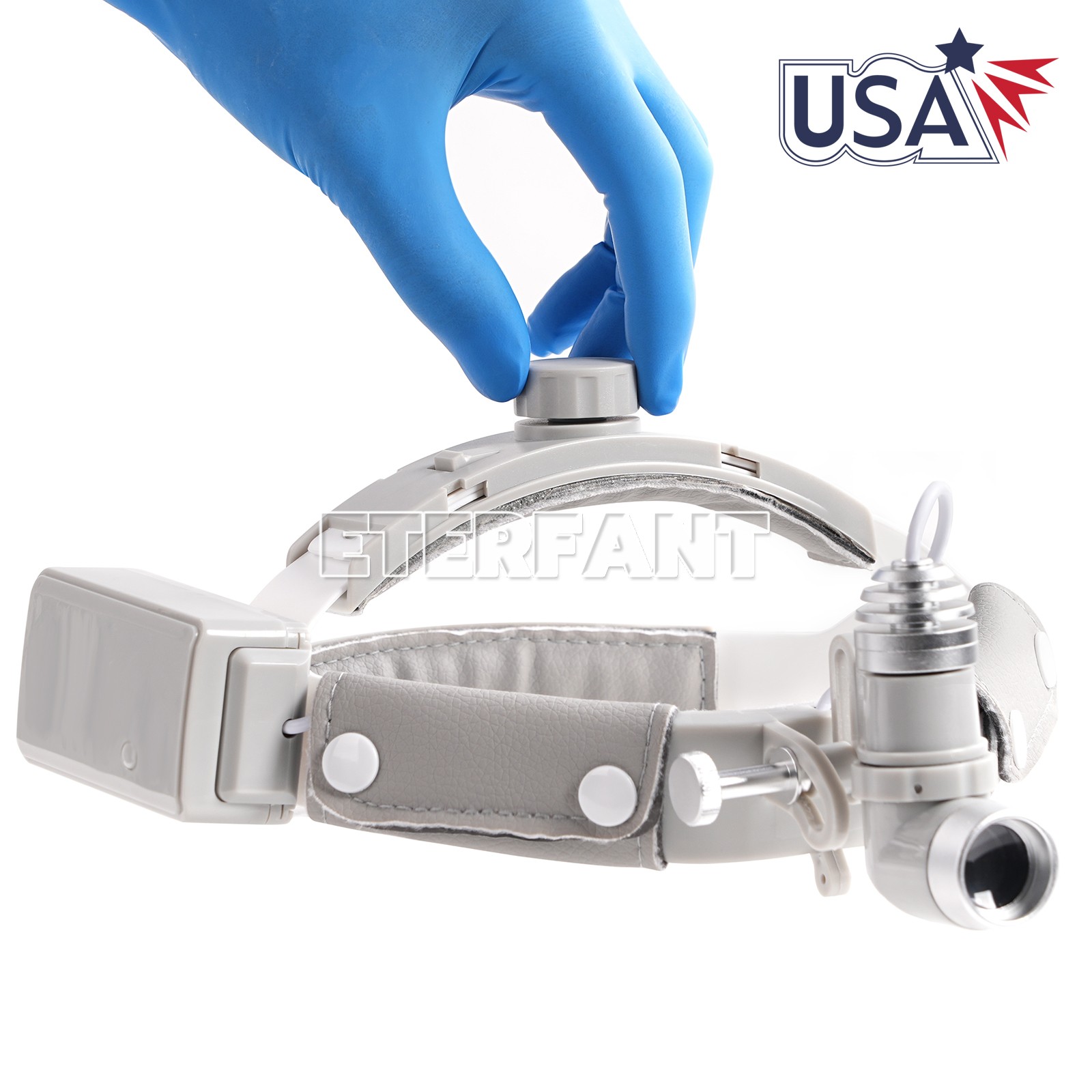 Dental Medical Headlight 10W LED Headlamp/3.5X Binocular Loupes 5W LED Light
