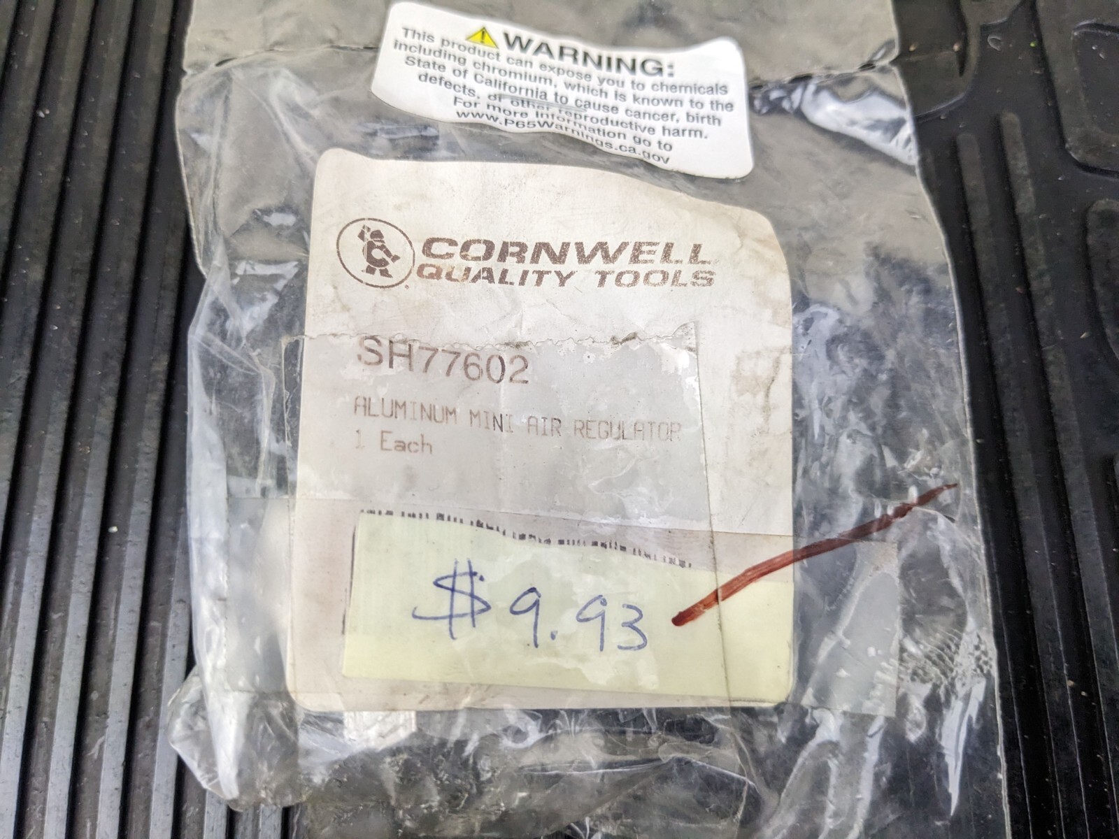 #ba216 NEW Cornwell Tools SH77602 Mini Air Regulator