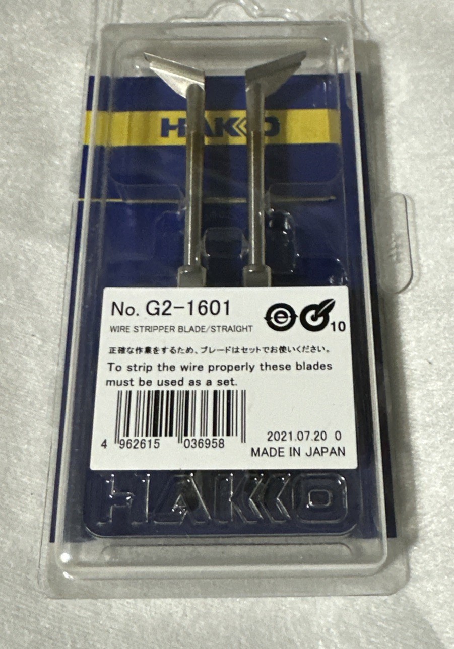 NEW Hakko Model: G2-1601 Blade For Hakko Wire Stripper