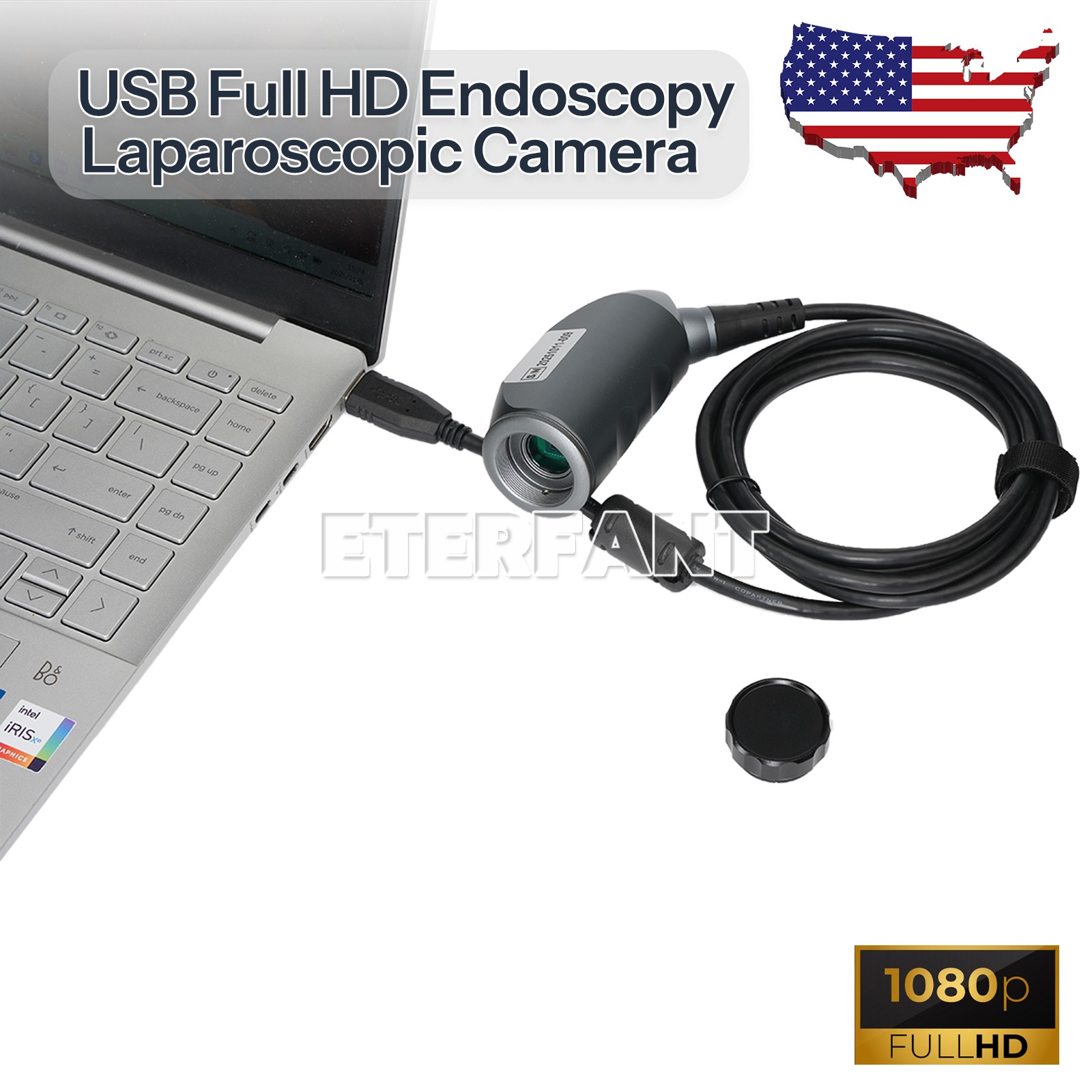 Medical 1080P Full HD USB ENT Surgery & Inspection Endoscopy Laparoscopic Camera