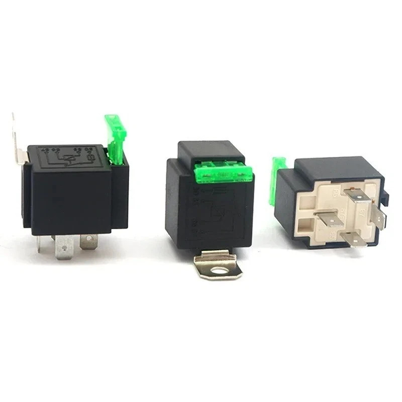 High Quality 12V DC 4 Pin Car Automotive Fused Relay 30A Normally Open Relais