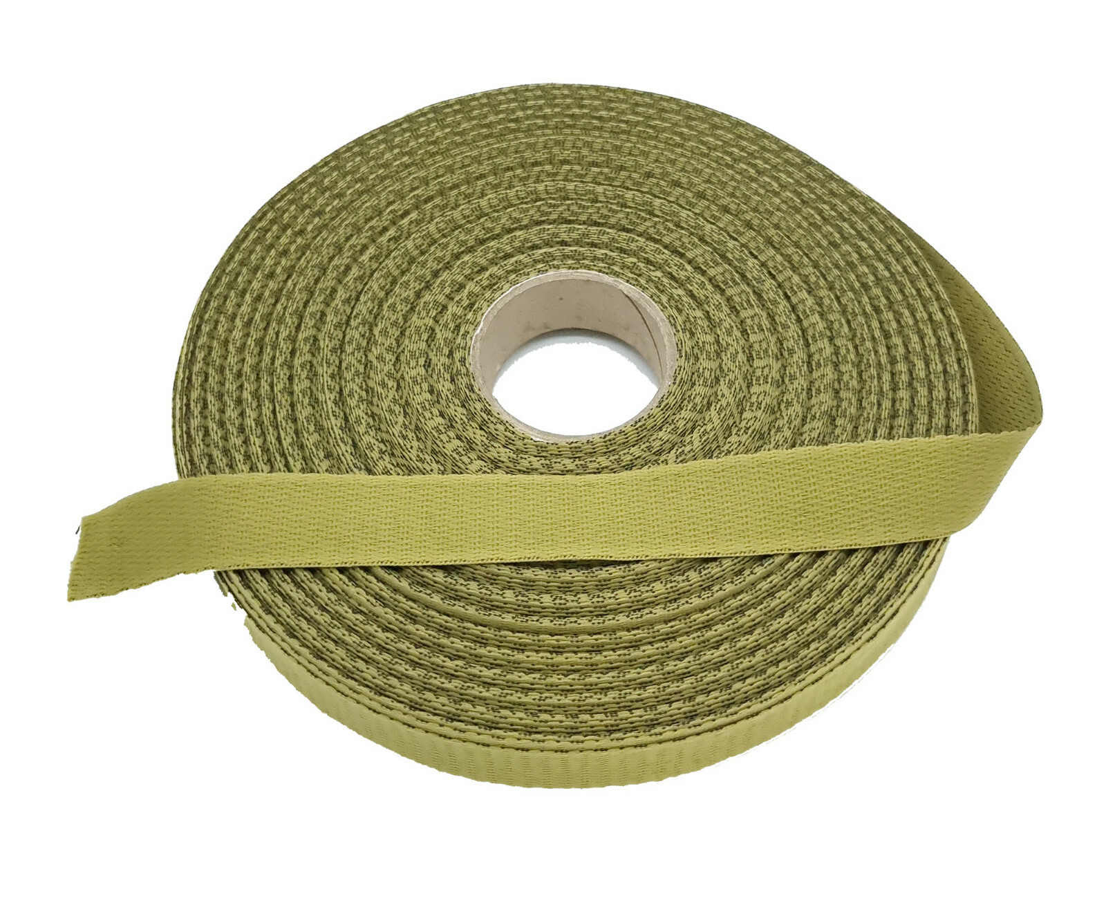 25mm / 1″ Light Olive Soft Binding (Bias Tape) – UK Manufactured