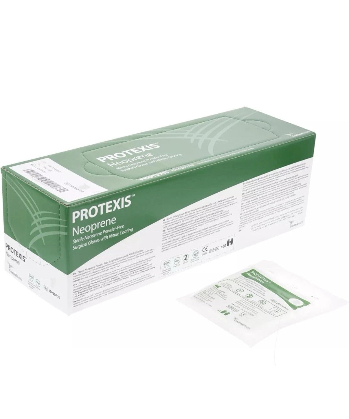 Case of Cardinal Health Protexis Neoprene Surgical Gloves 50 Pairs Size 6.5