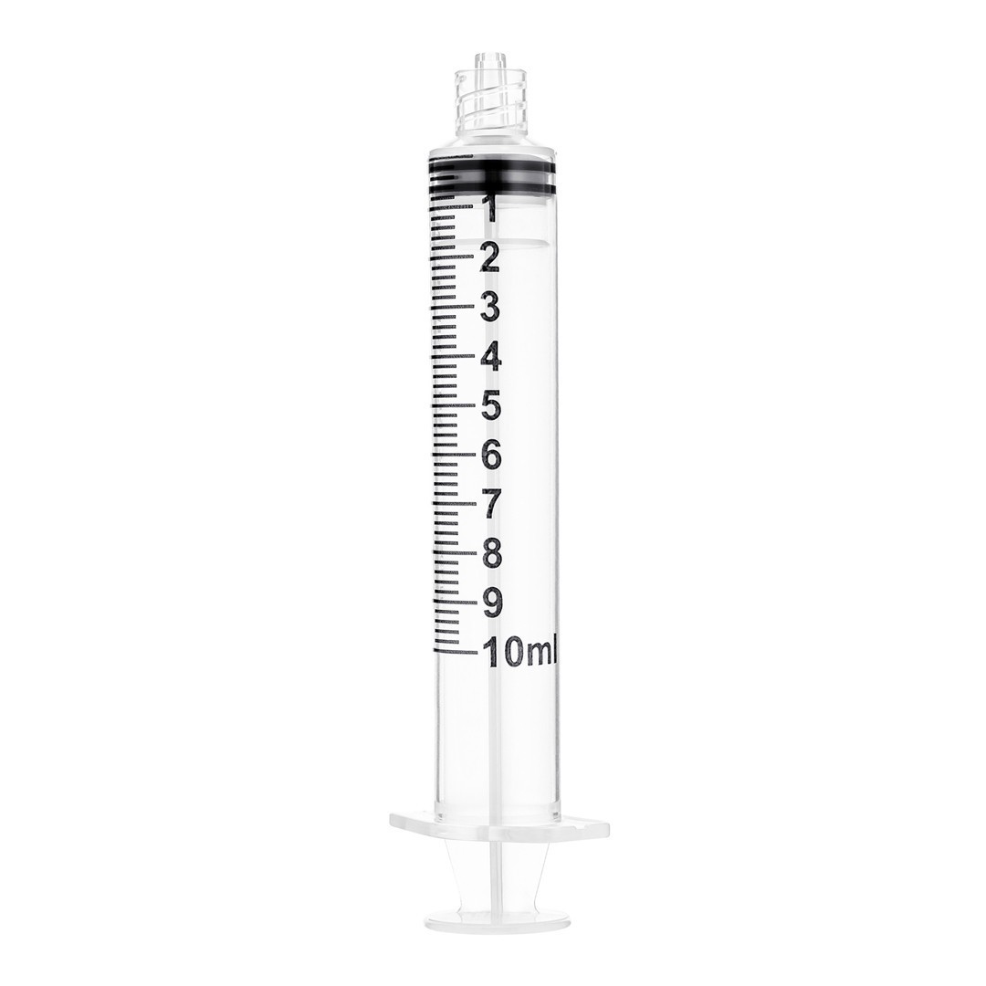 SOL-M 10mL Luer Lock Syringes P180010T (Case) Qty: 240 / 12 trays 20 units each