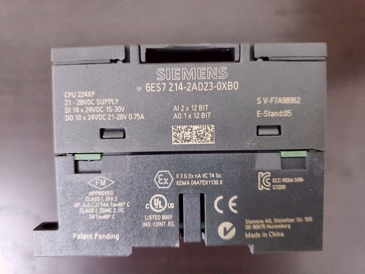 SIMATIC S7-200, CPU 224, 6ES7214-2AD23-0XB0, 6ES7 214-2AD23-0XB0