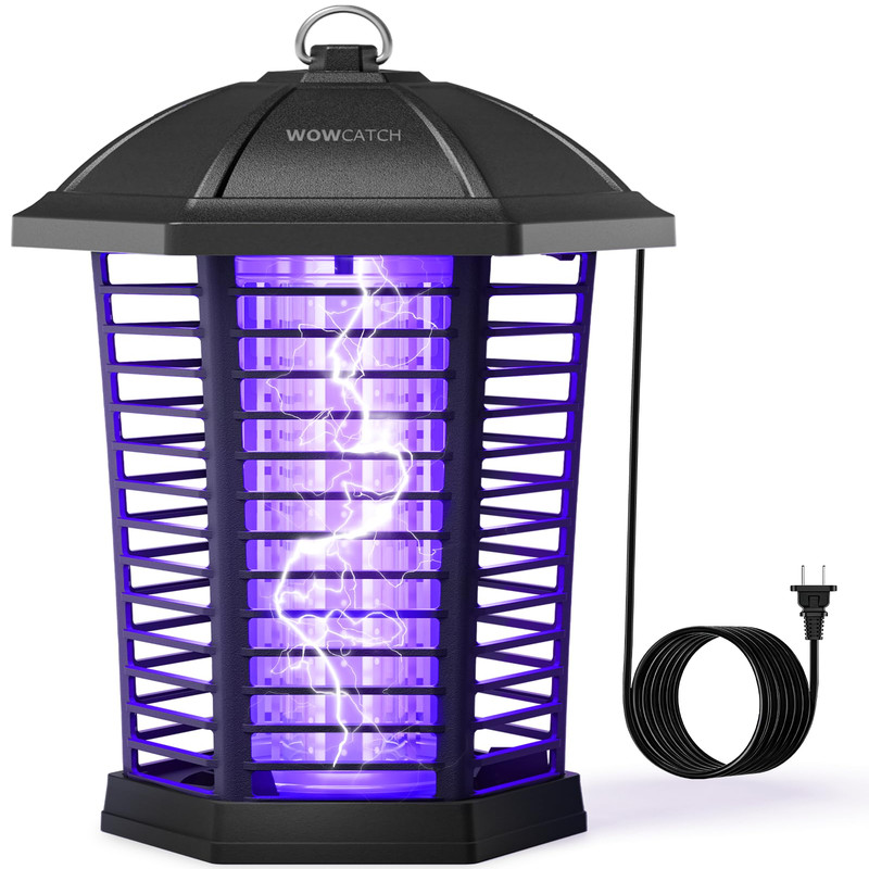 Wowcatch Upgraded Led Bug Zapper Outdoor Indoor Up To 50000 Hours Lifespan No