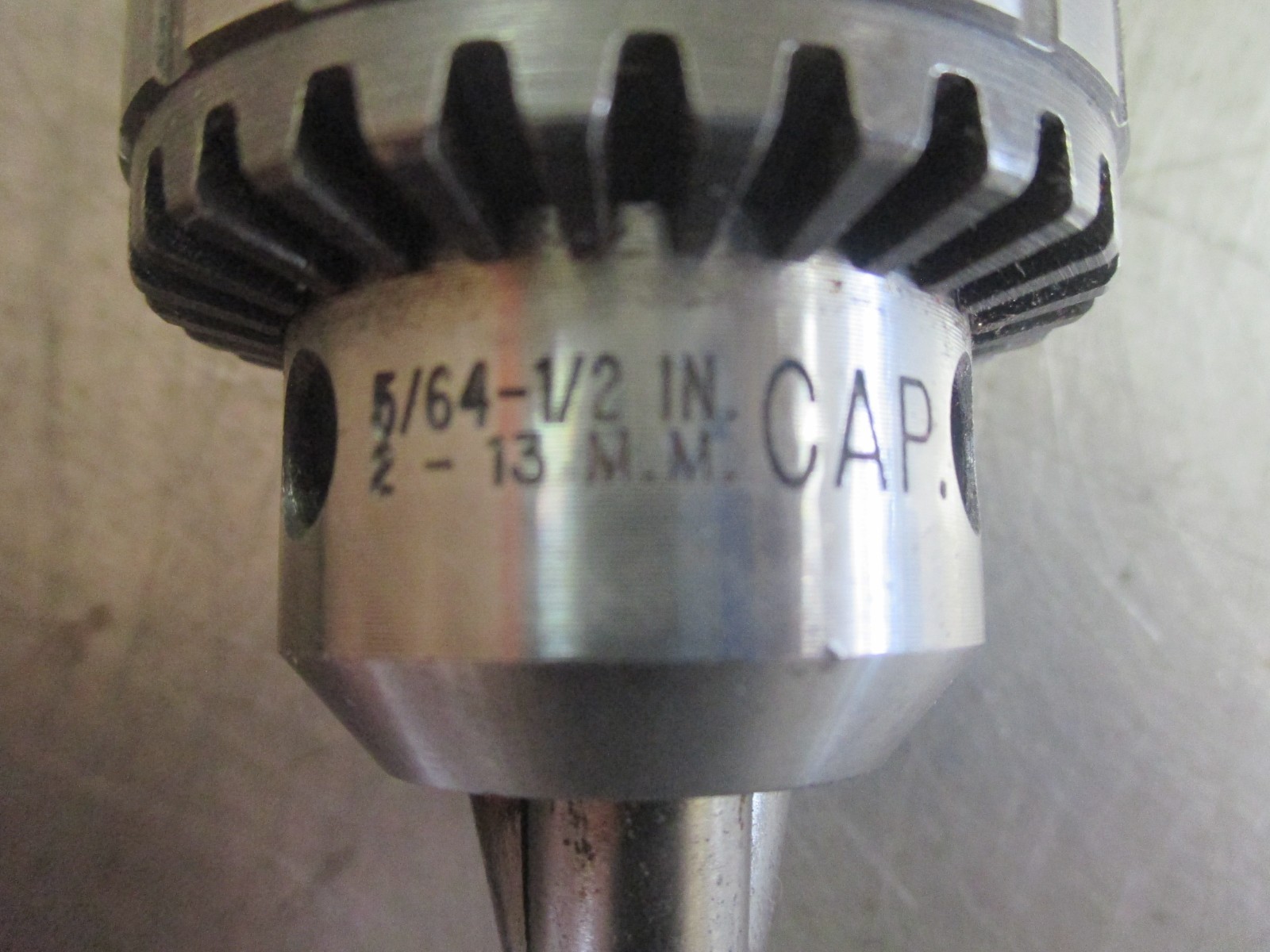 NEW #33BA 1/2-20 Jacobs 1/2″ Drill Chuck with 3/4″ Notched Mag Drill Arbor