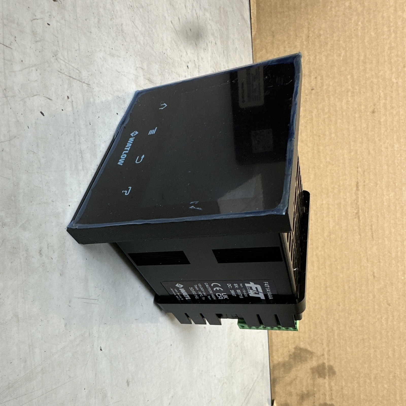 Watlow F4T 1/4 DIN Controller 4.3in Touchscreen Color Display F4T1A1AAA1A5AAAA