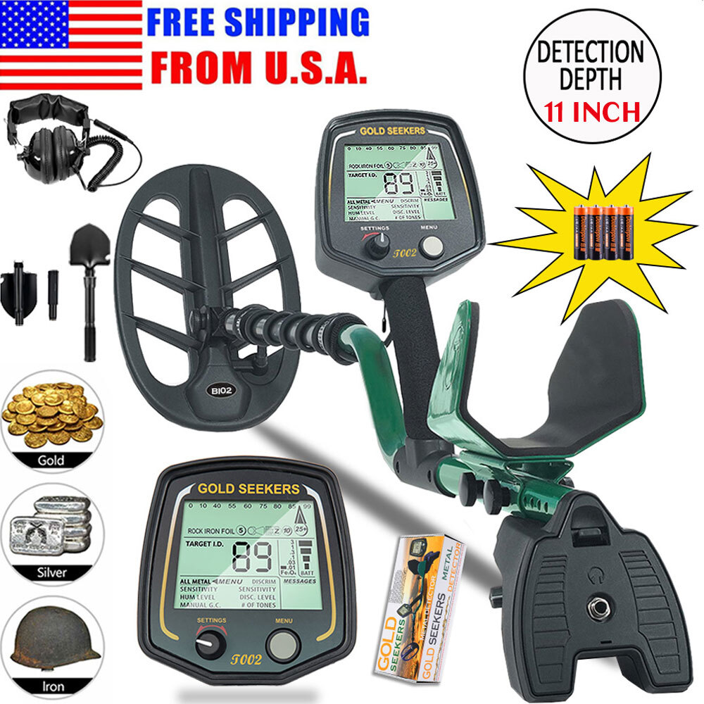 Detector de metales, Best Detector de oro impermeable de alta precisión 8 modos