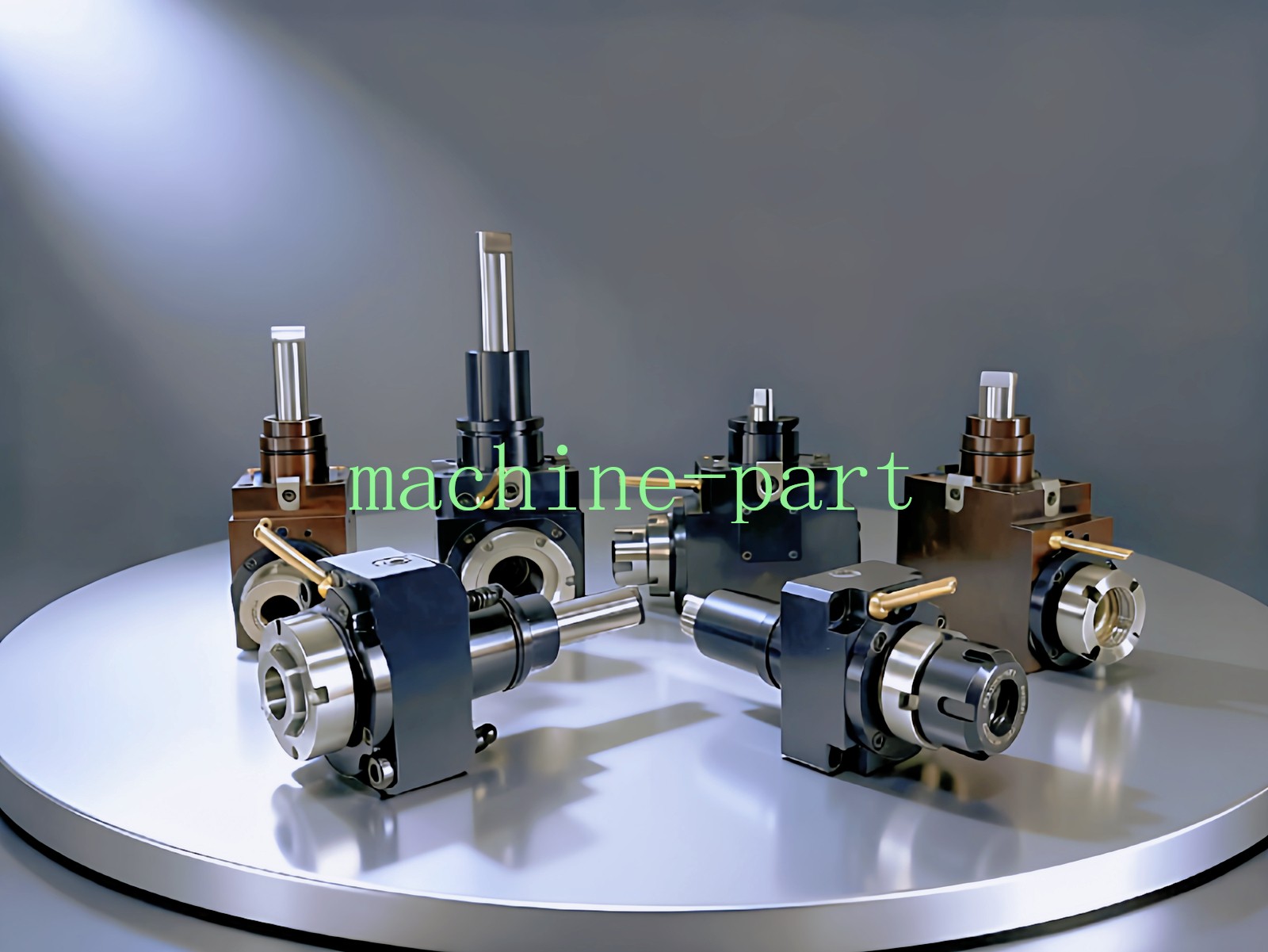 BMT40 45 55 65 Driven Tool Holder 90°/0° BMT Power Head Internal Lock/12Stations