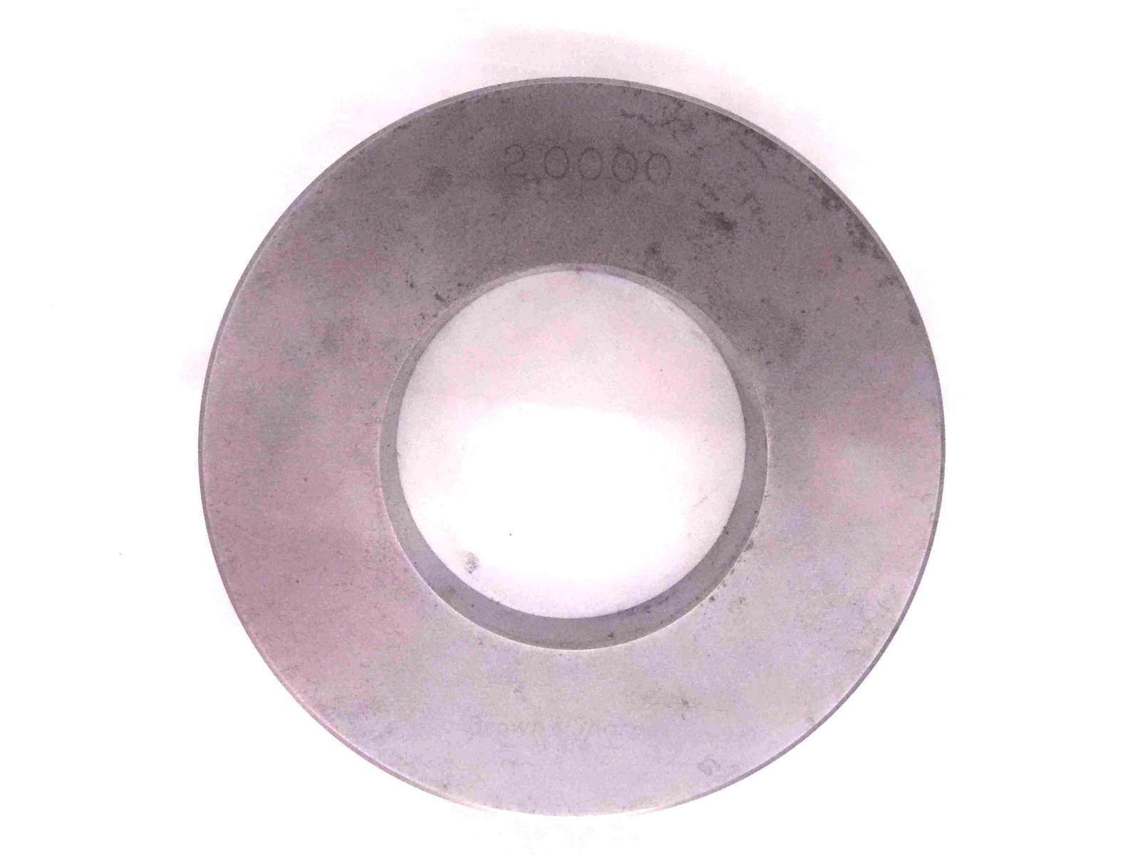 2.0000 MASTER PLAIN BORE RING GAGE ONSIZE 2.0 50.800 mm 2.000 INSPECTION CHECK