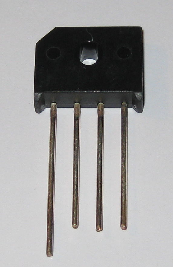 10 X 4 Amp 600 Volt Low Profile Bridge Rectifier – 600V 4A Inline Compact Diodes