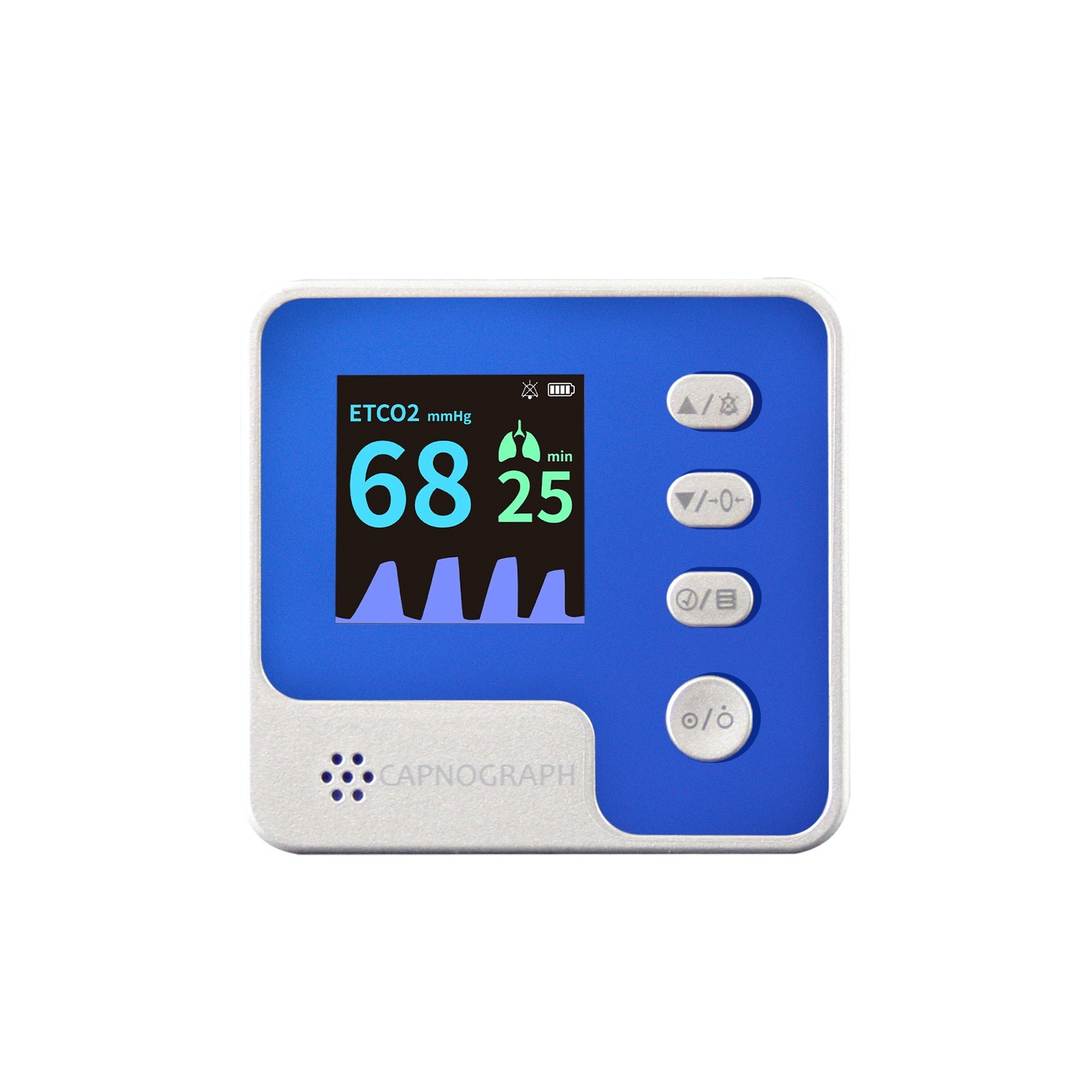 Mainstream End-tidal Capnograph ETCO2 Respiration Alarm Monitor Veterinary use