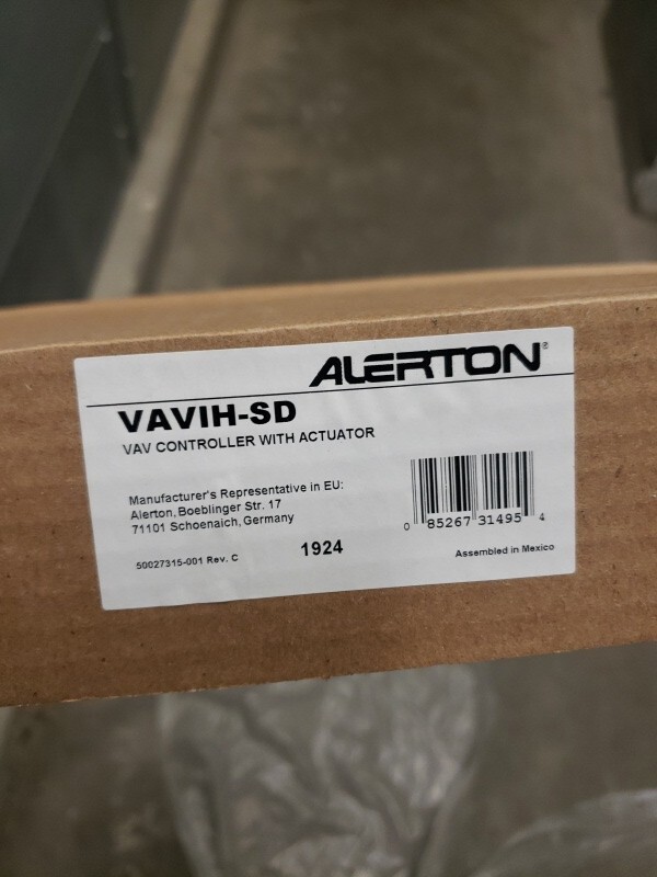 Alerton Ibex Honeywell VAVIH-SD BACtalk Controller With Integrated Actuator